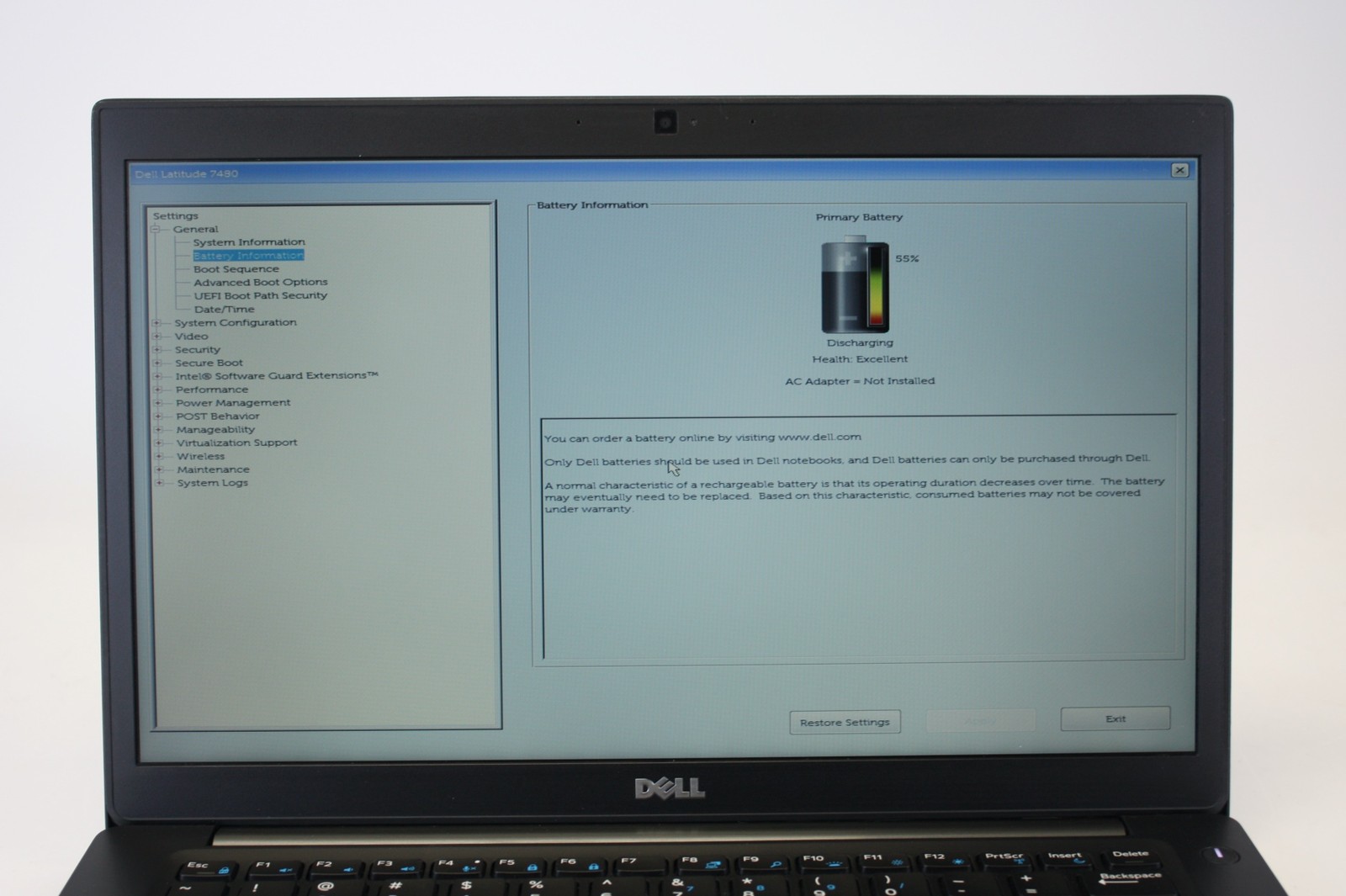 Dell Latitude 7480 14″ Laptop i5-7300U 2.60GHz 16GB RAM