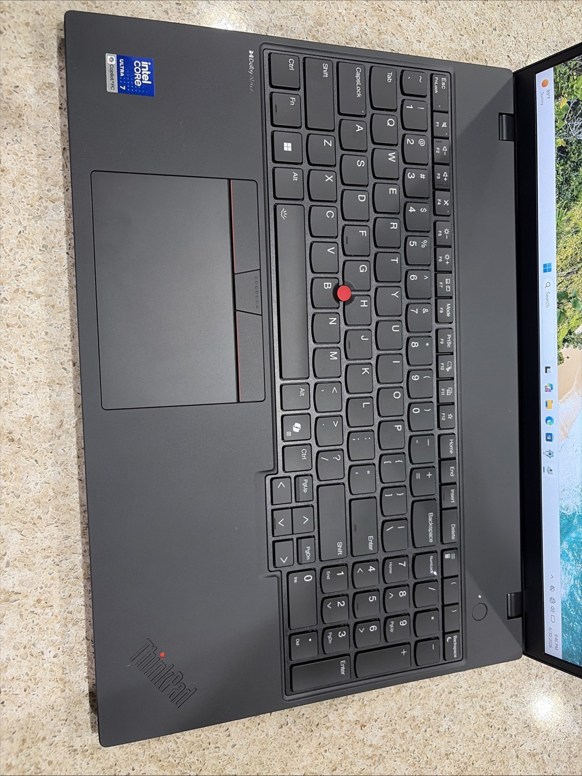 lenovo thinkpad t16 gen 4 intel Ultra 7 258V 32GB Ram 512gb Intel Arc 140V GPU