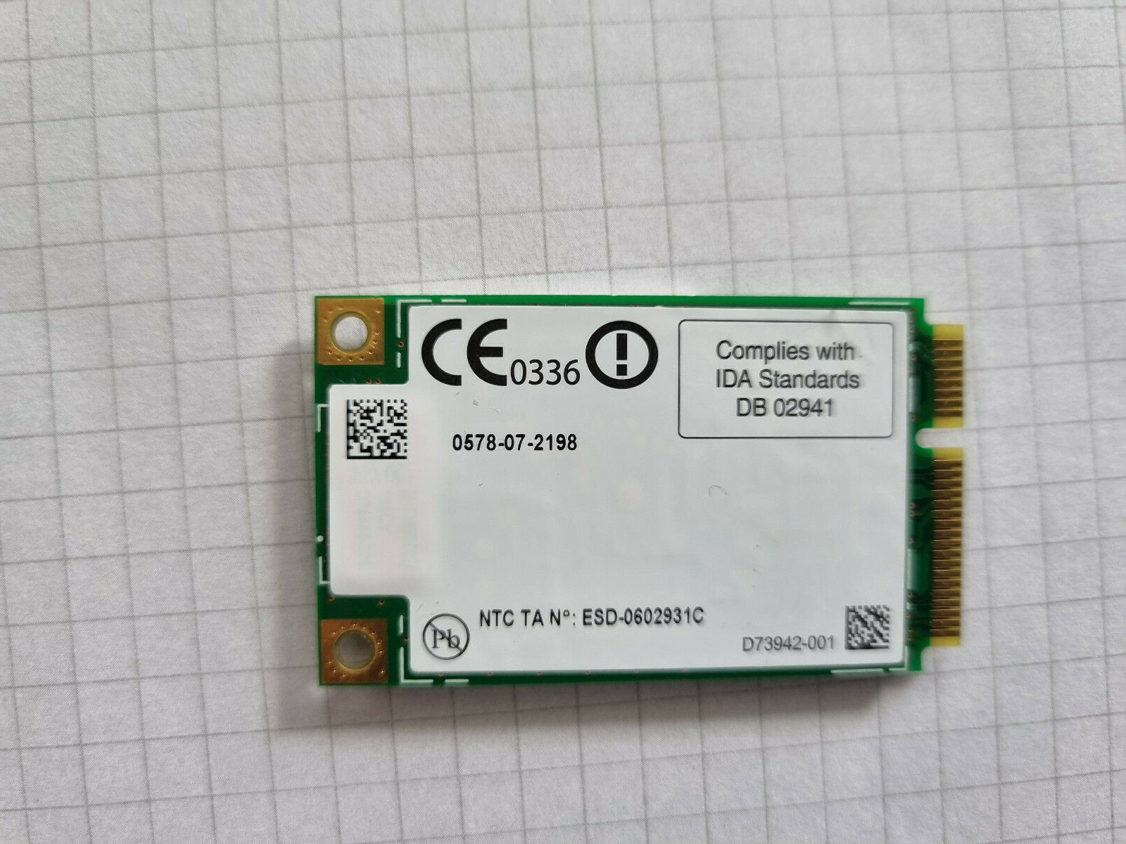 IBM THINKPAD R 61 Modem WiFi Wi-Fi