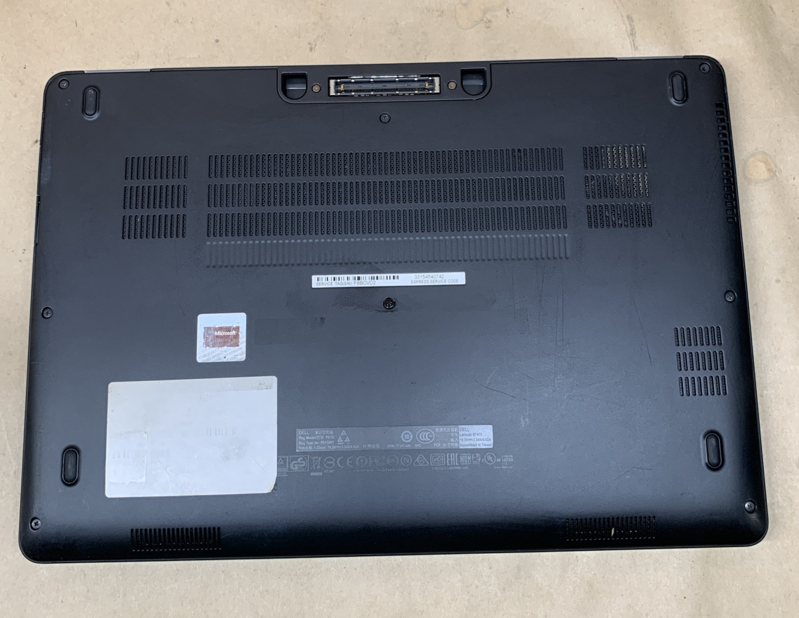 Dell Latitude E7470 Touchscreen 14″ i7-6600U@2.6GHz, 8GB RAM, No SSD, No OS