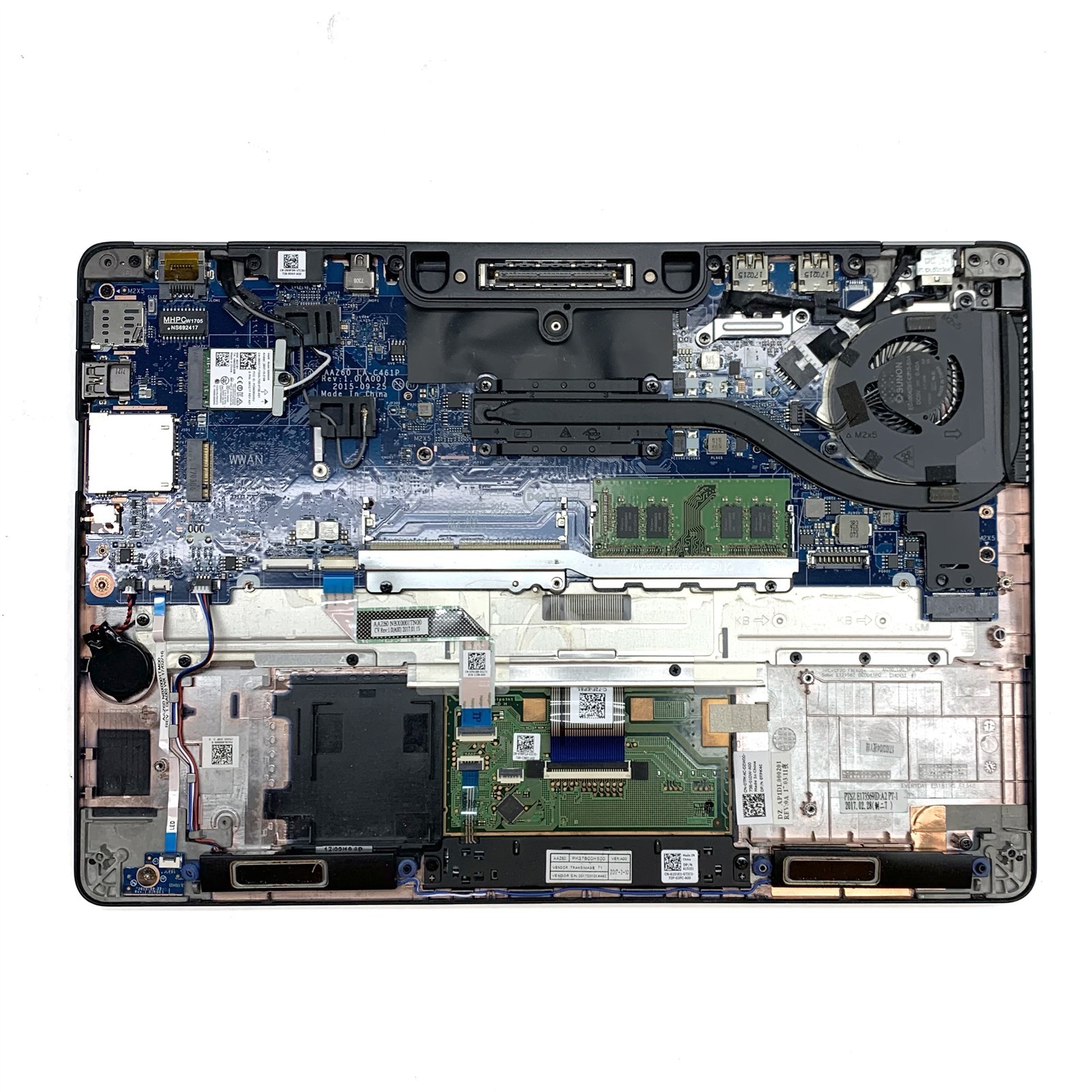 Dell Latitude E7470 14″ FHD Intel i5-6300U 2.40 GHz 8GB No SSD/Batt BIOs Locked