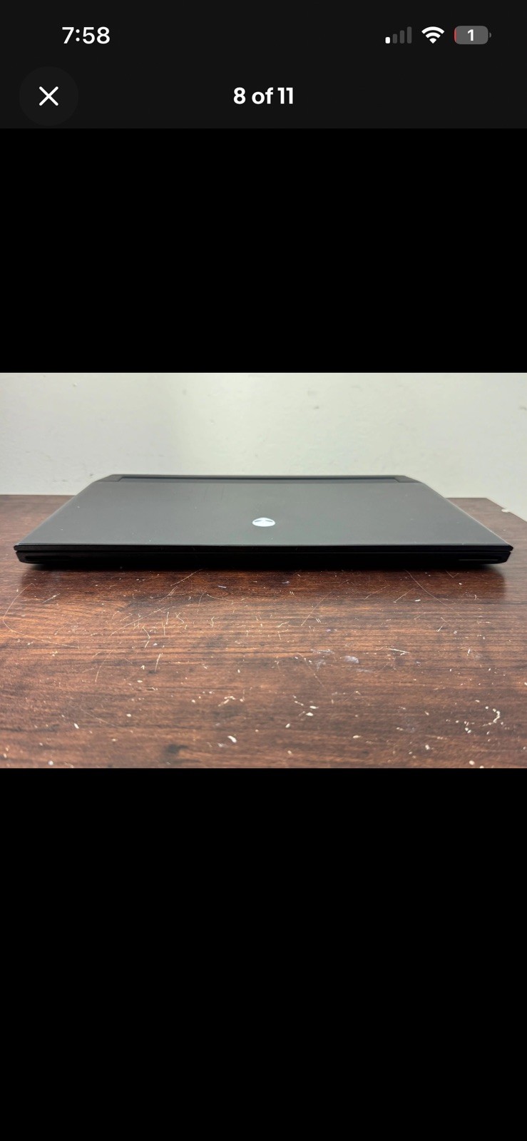 Alienware M15 R3 15.6 i7-10750H 16GB 512GB/SSD NVIDIA GTX 1650 Ti Gaming Laptop