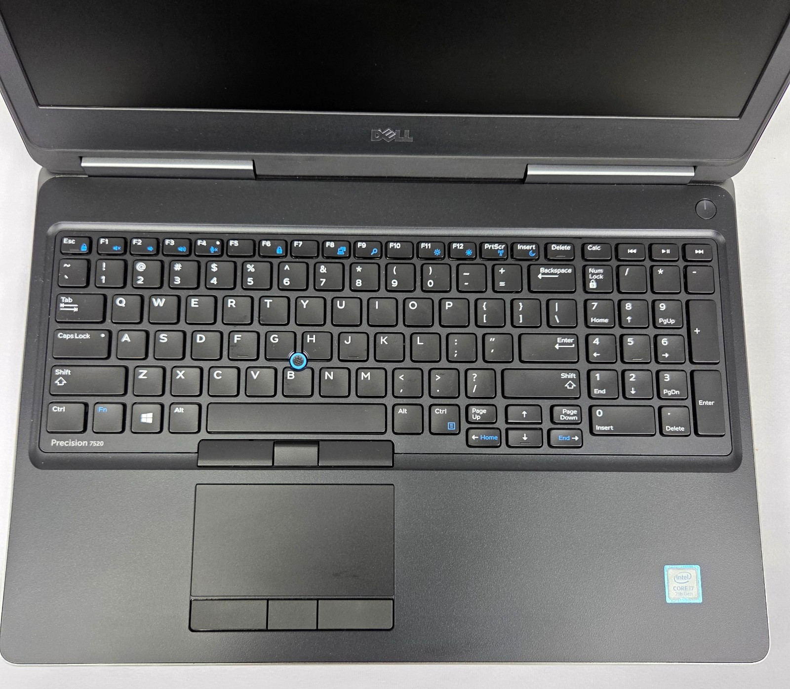 Dell Precision 7520 Laptop i7‑7820HQ 16GB 256GB SSD Radeon Pro WX Win11 Pro