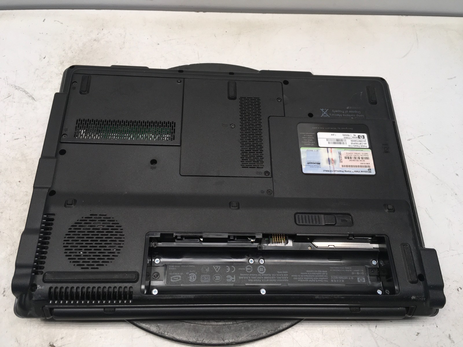 Compaq Presario F730US AMD Athlon 64 X2 TK-55 1800MHz 2 GB NO HDD