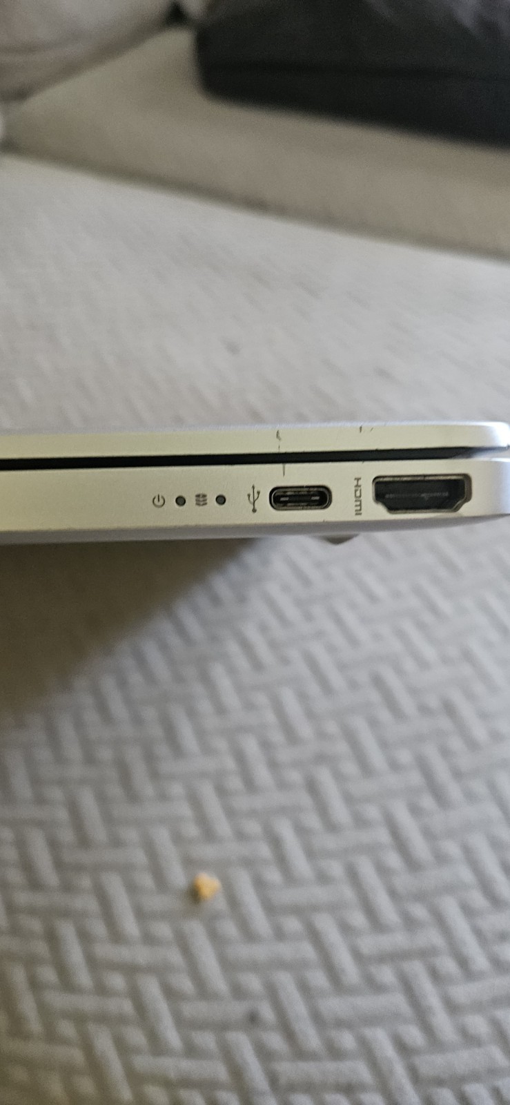 This HP 15-inch laptop sleek natural silver finish Mod.# 15-dy1024wm