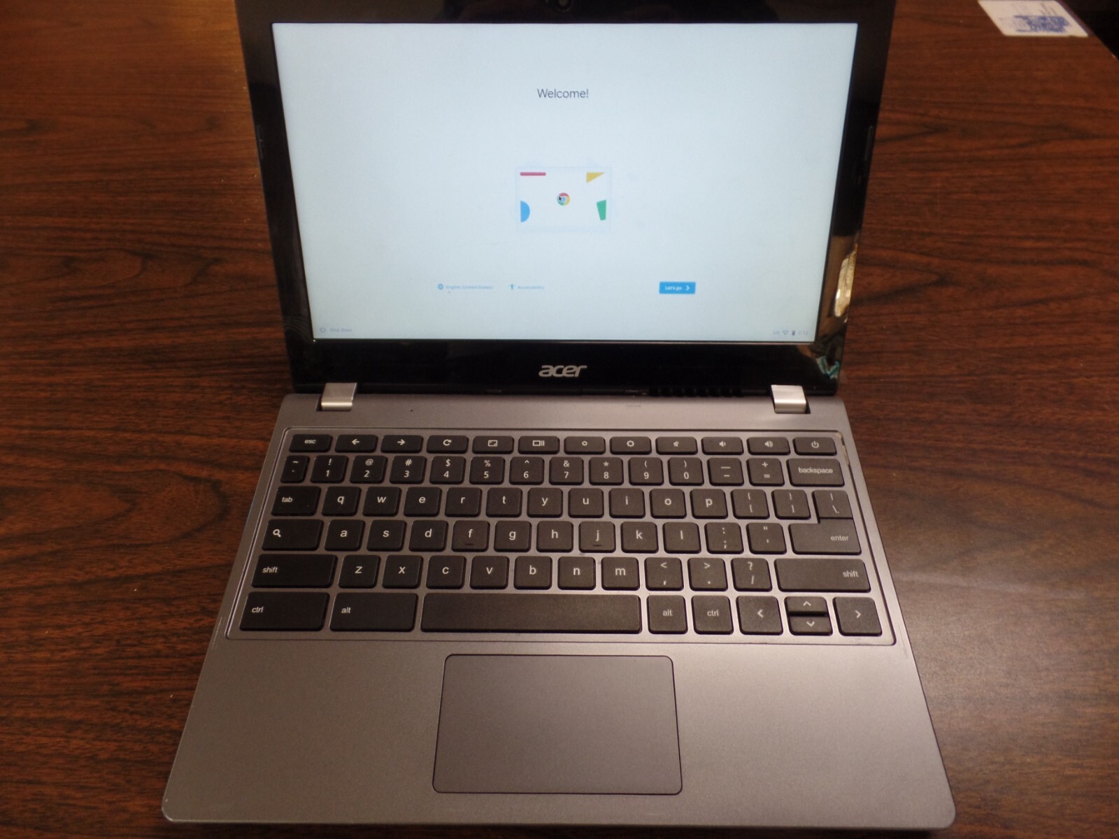 Acer Chromebook C740-C4PE – Dual 1.5Ghz, 4GB DDR3L, 16GB SSD, Grade B Condition.