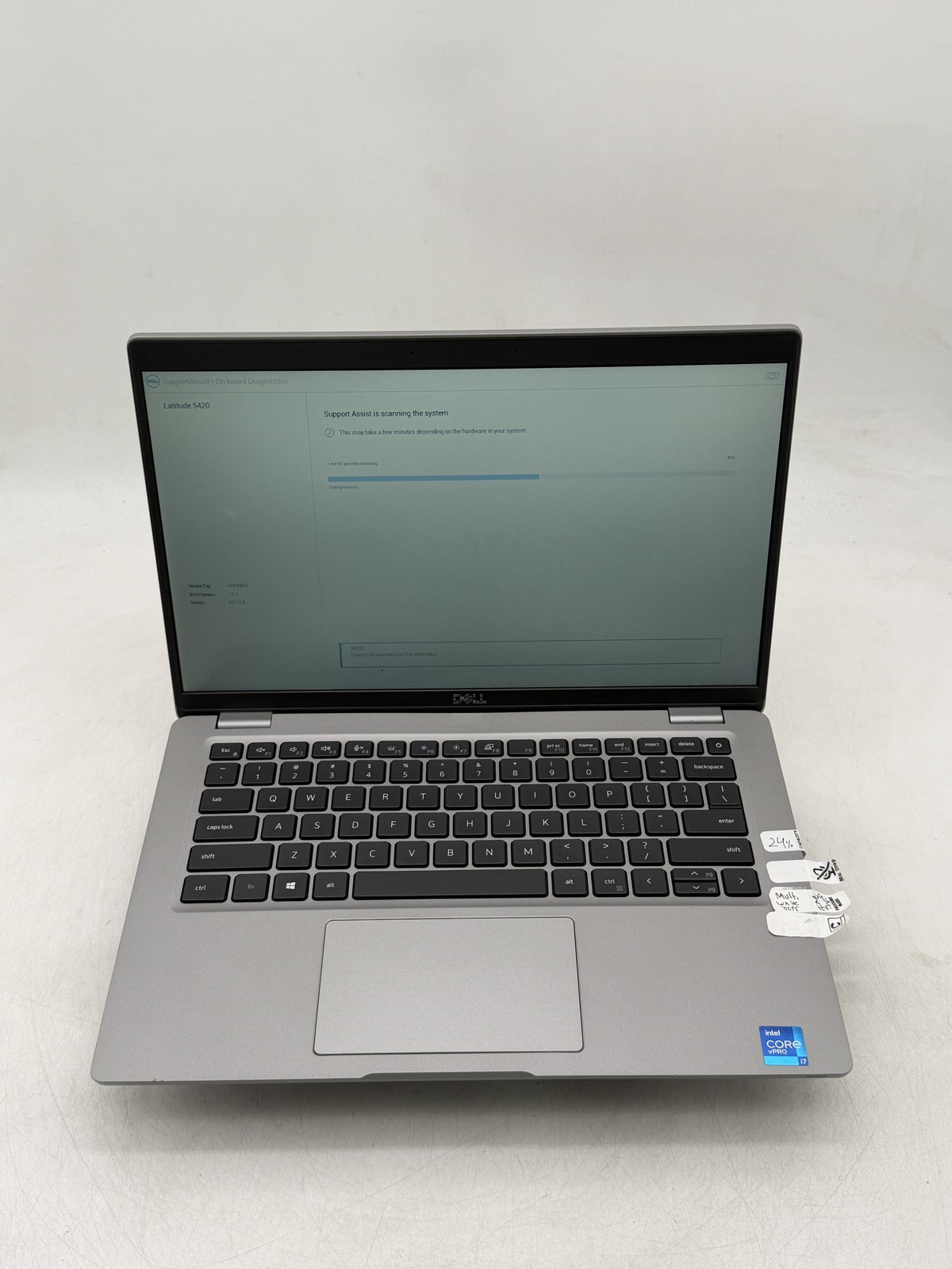 Dell Latitude 5420 14″ 16GB 128GB i7-1185G7 NO OS READ