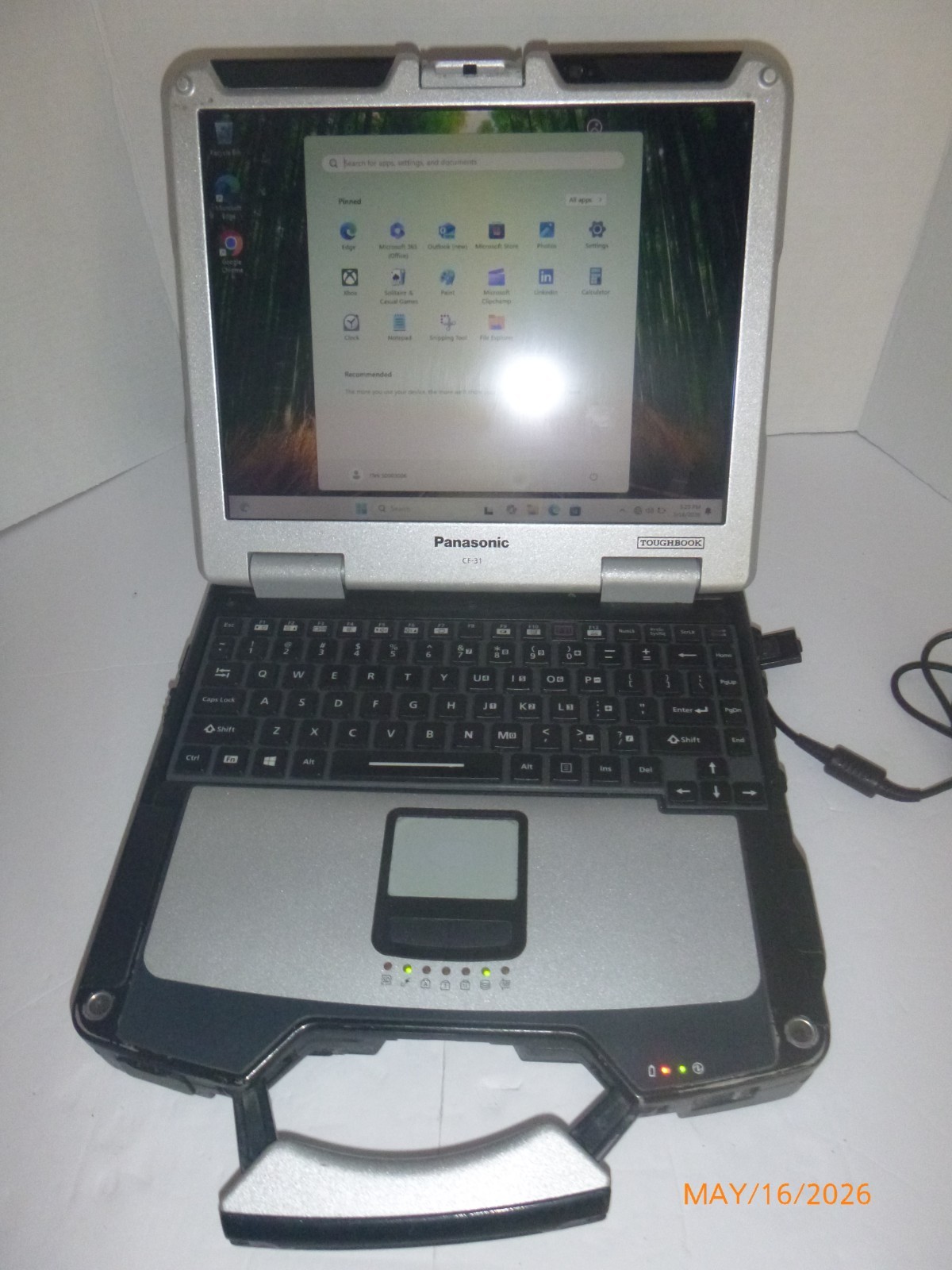 Panasonic Toughbook i7 5600M 2.6GHz 8GB 500GB – Win 11 Pro -MK5 CF-3113-02VM
