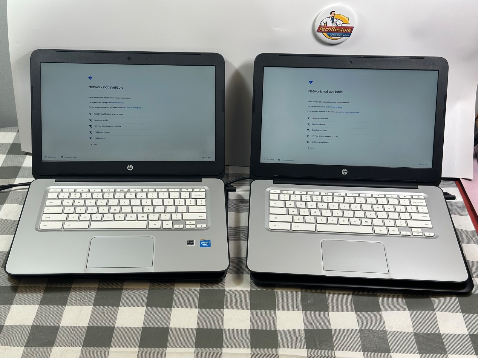 HP Chromebook 14 SMB 14″ Laptop Celeron 4GB RAM 16GB SSD WiFi -BULK 7 Units