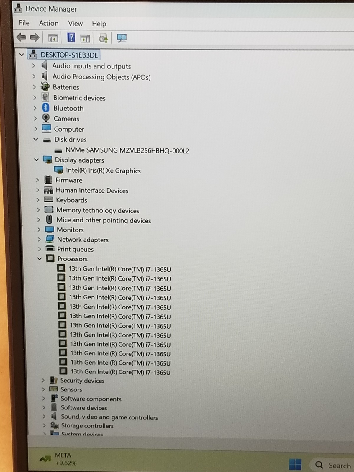 Dell Latitude 5540 15.6 FHD i7-1365U 5.2GHz, 16GB RAM, 256GB SSD, IRCAM, WIN 11P