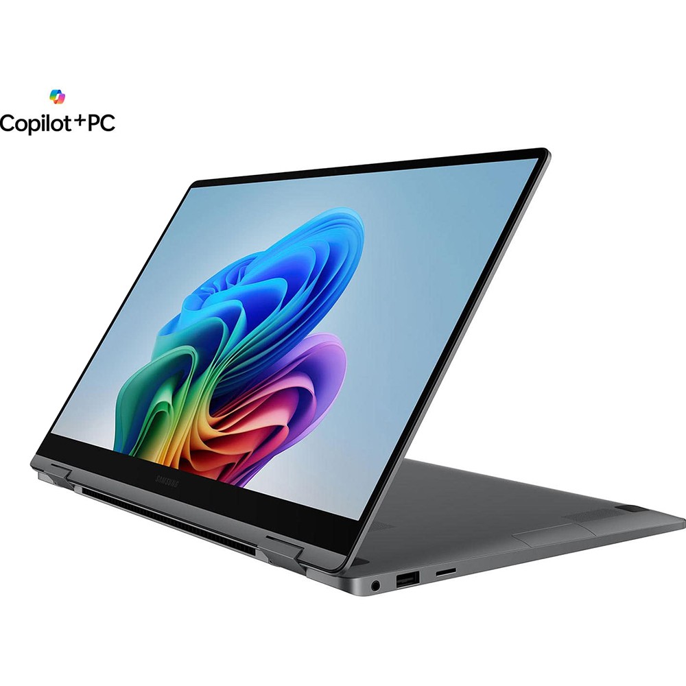 Samsung Mobile 15.6″ Galaxy Book5 360 2-in-1 Multi-Touch Laptop in Gray – NP754Q