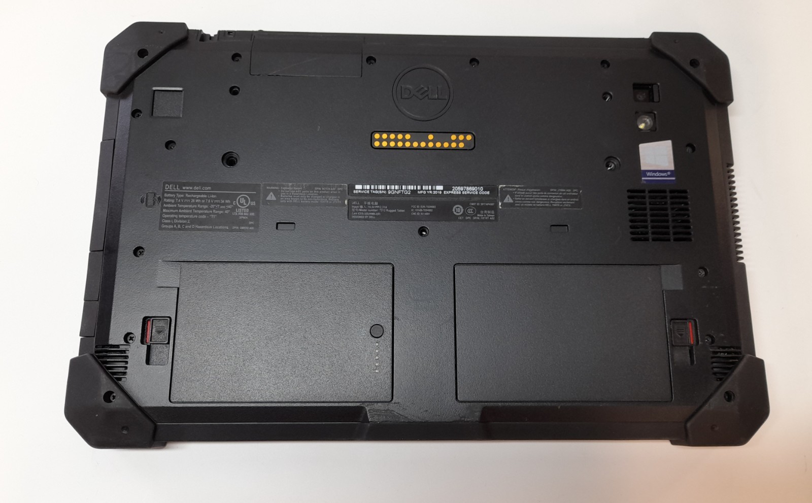 Dell Latitude 7212 Rugged Tablet i5 128GB 8GB RAM RUGGED TABLET