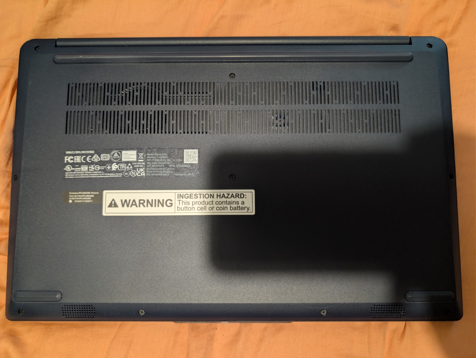Lenovo IdeaPad 1 15AMN7 – Type 82VG – 128 GB Storage, 4 GB RAM