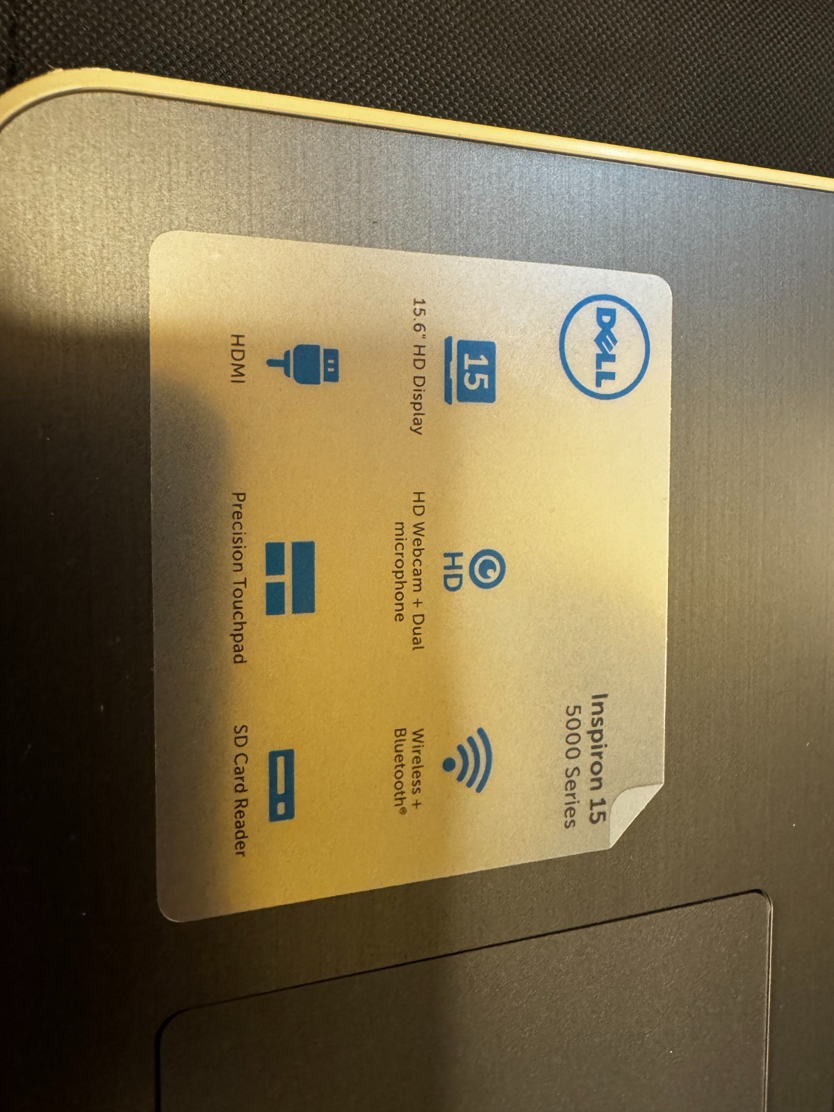 Dell Inspiron 5565 AMD radeon r7, Laptop, 8gb ram 1tb HD