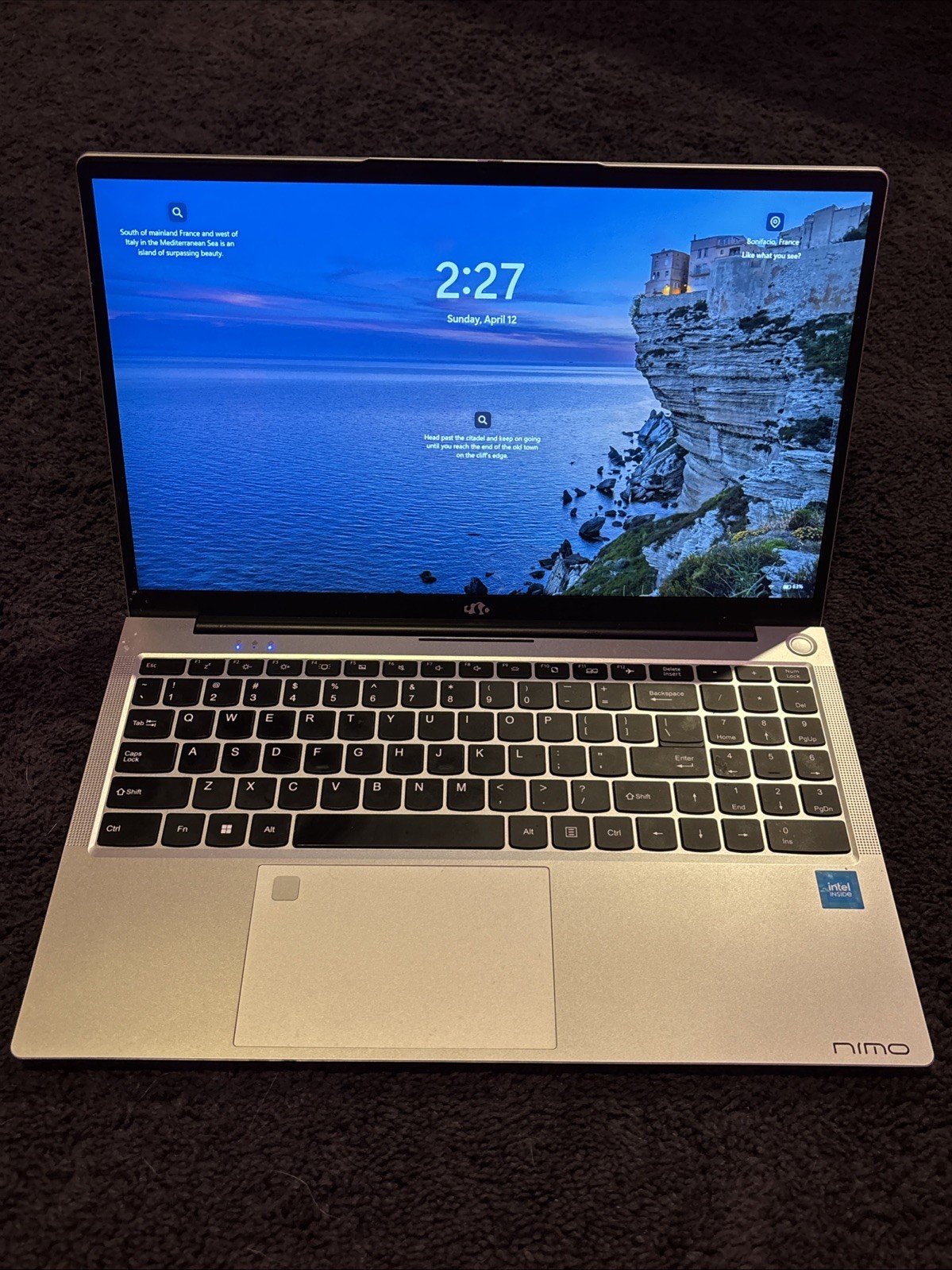 NIMO 15.6 IPS FHD Laptop Computer Intel Pentium Quad Core N100 4GB RAM 128GB SSD
