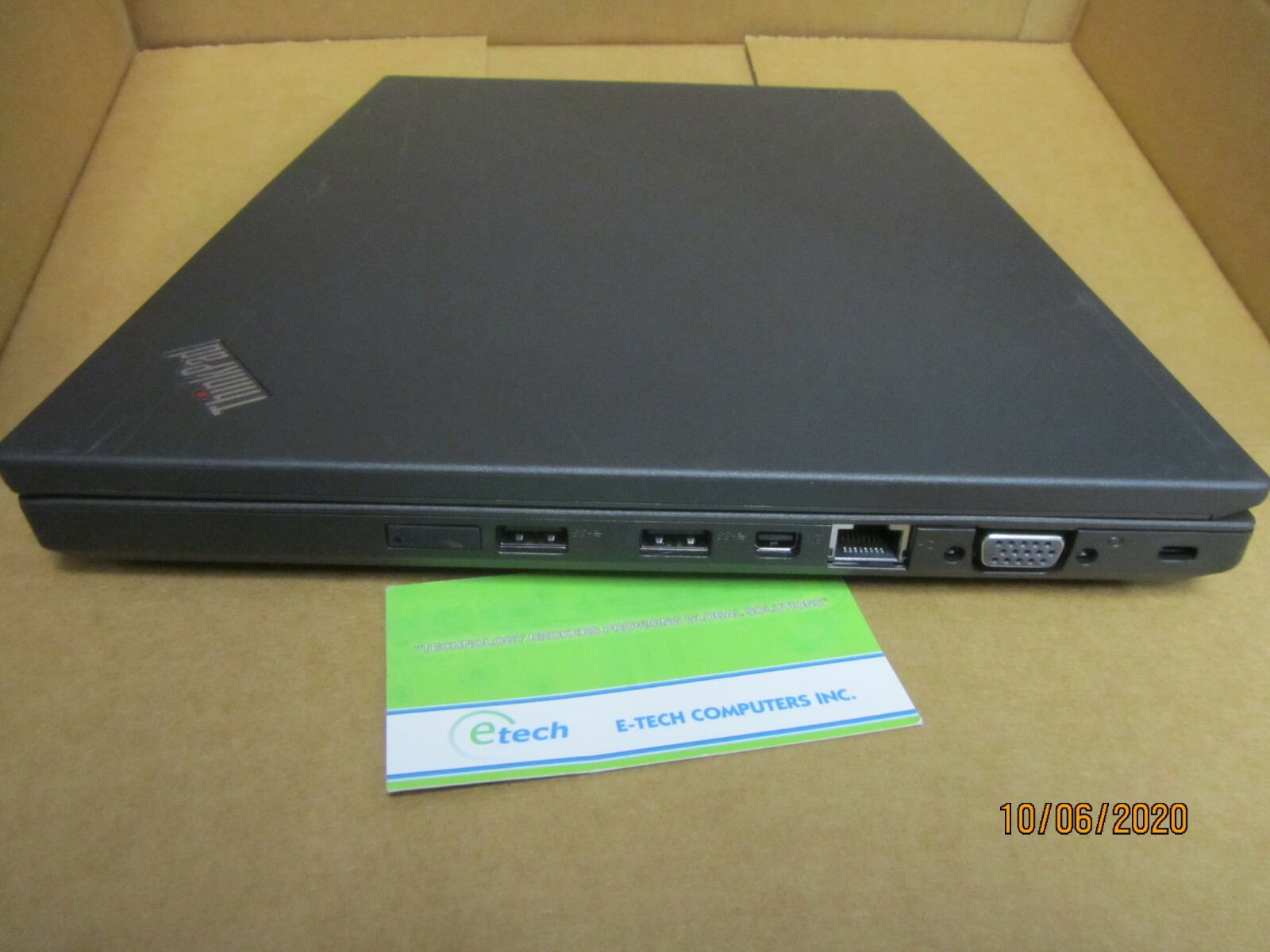 20FVS1BC0S ThinkPad L460 Intel Celeron 3955U 8GB RAM 256GB SSD 14″ LCD WIN10 Pro
