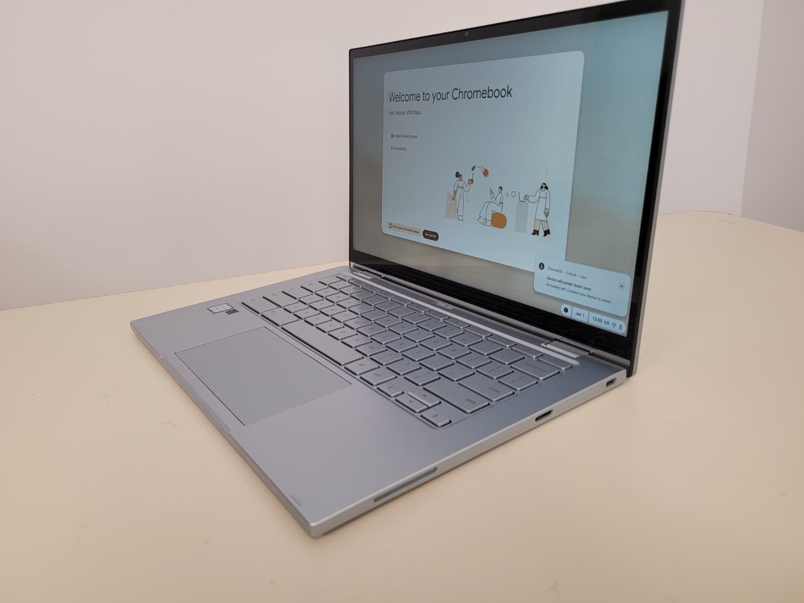 Chromebook laptop Asus 14″ FLIP 360 C433T – ONE YEAR WARRANTY