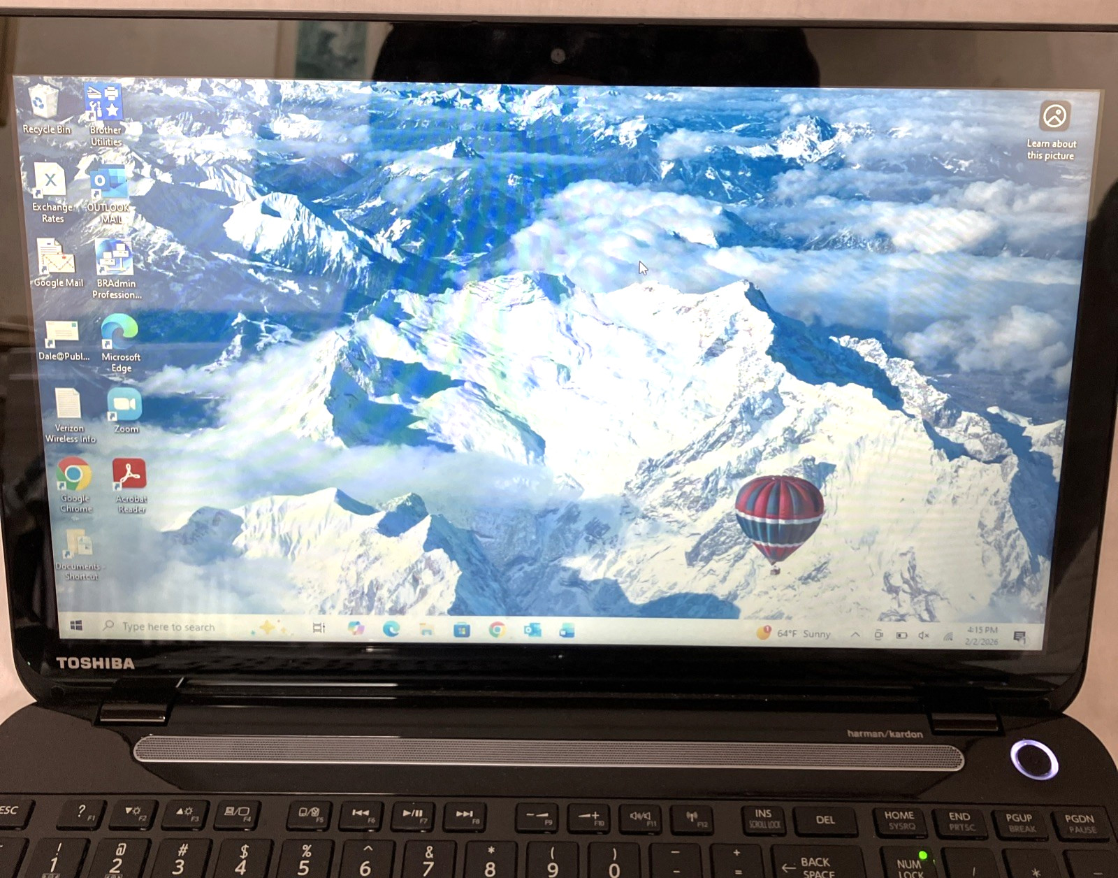 Toshiba Satellite S55T-A5389 15.6” Laptop Intel 2.40GHz 8GB RAM 699GB HDD