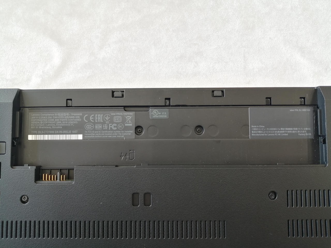 Lenovo ThinkPad T580 i7 GeForce MX150 Used Japan Genuine