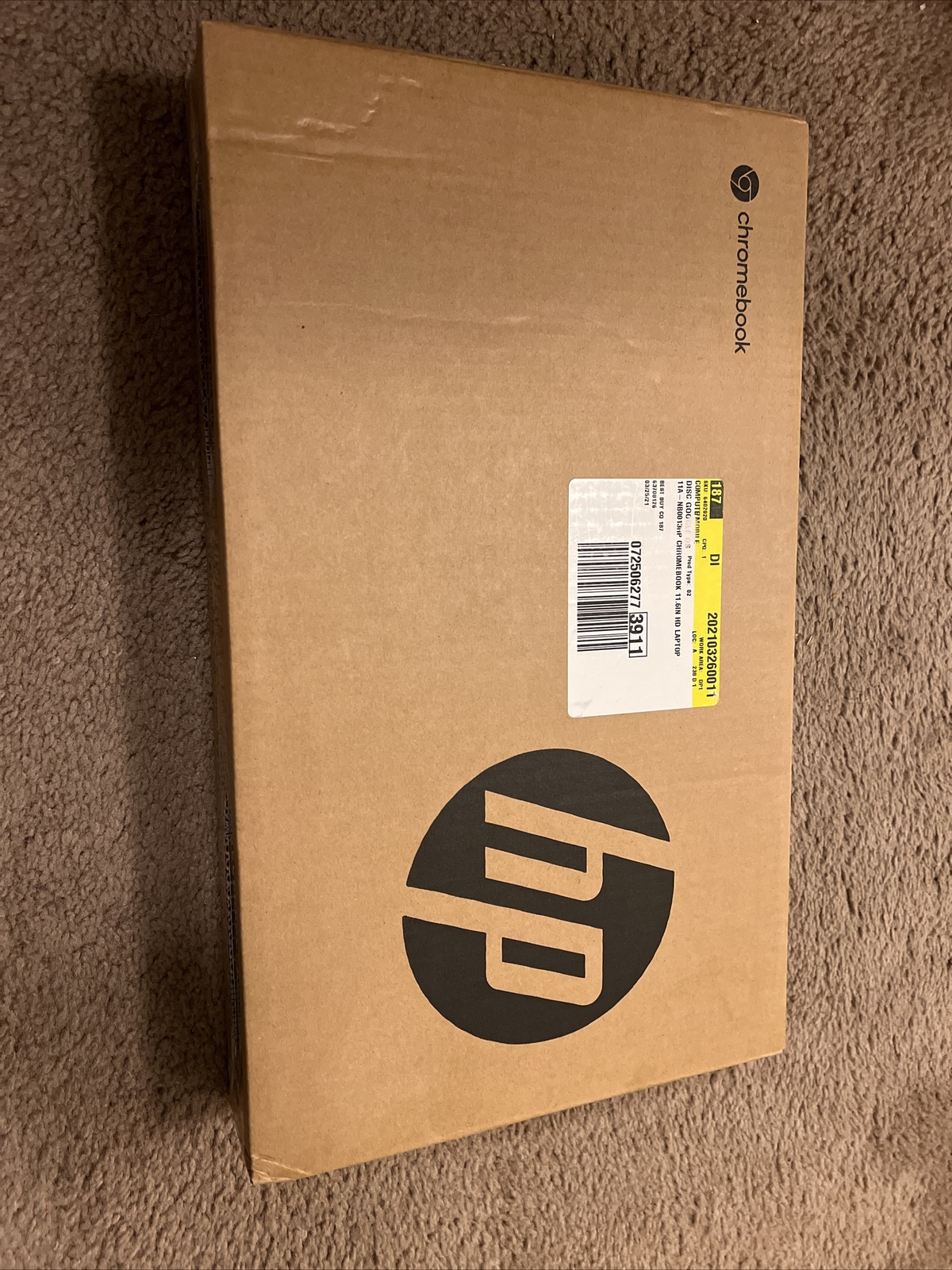 HP Chromebook 11a-nb0013dx 11.6″ (32G eMMC, Intel Celeron N3350, 4G) Ash Gray