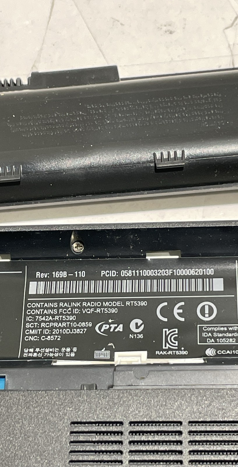 HP Pavilion g6-1b59wm 15.6″ Laptop AMD As Is No HDD Unit