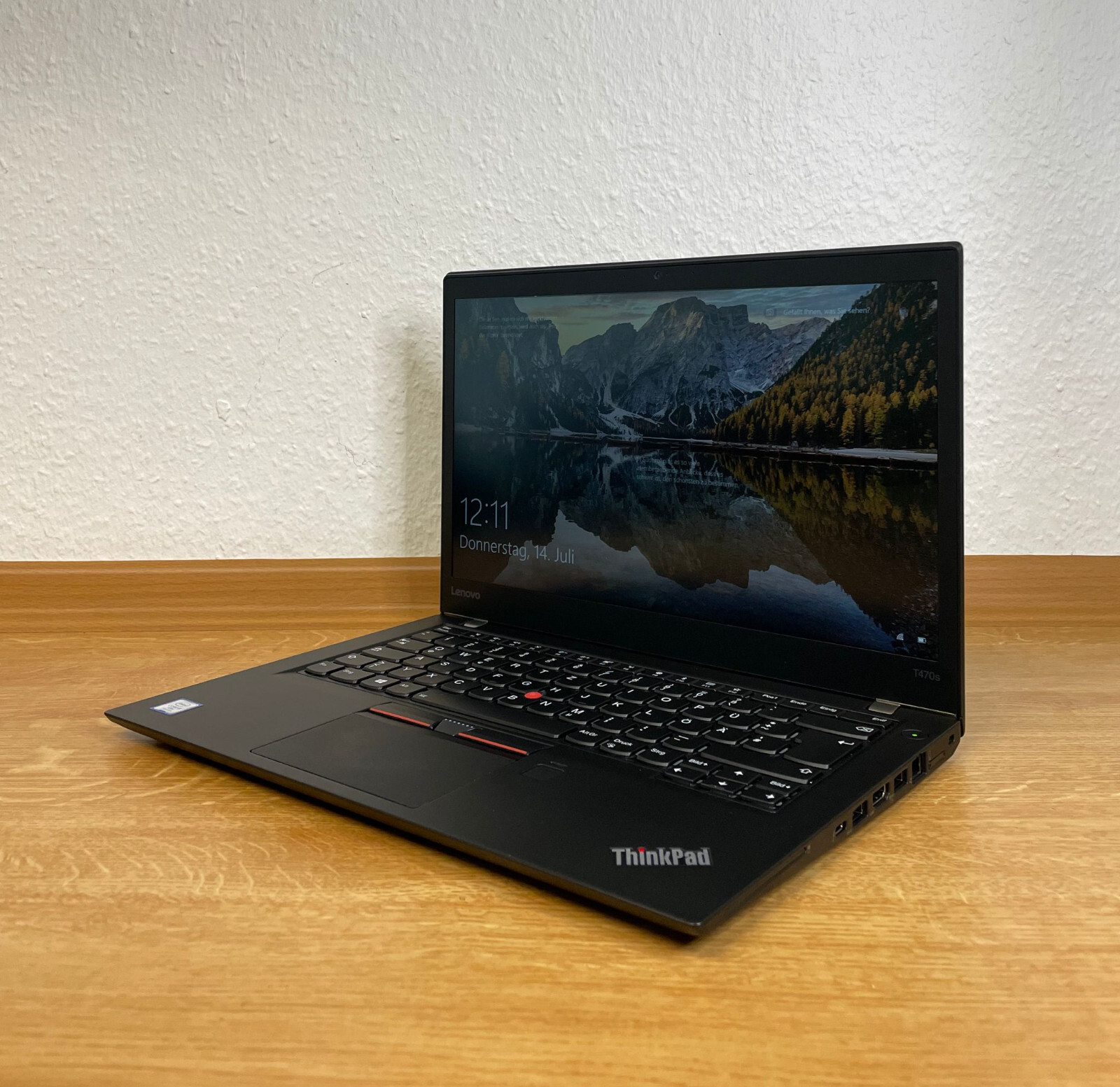 Ultrabook Lenovo ThinkPad T470s 6300U-2×3.0GHz 14″FHD 8GB RAM 256SSD