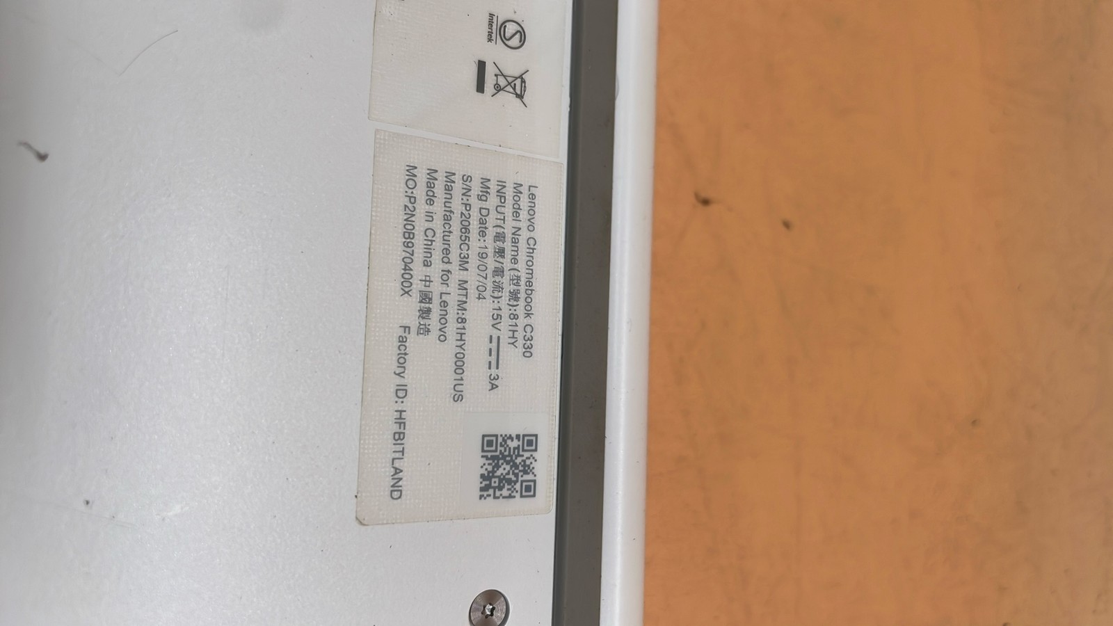 Lenovo Chromebook C330 81HY 11.6-Inch & N42-20 14-Inch Intel No HDD Lot of 3