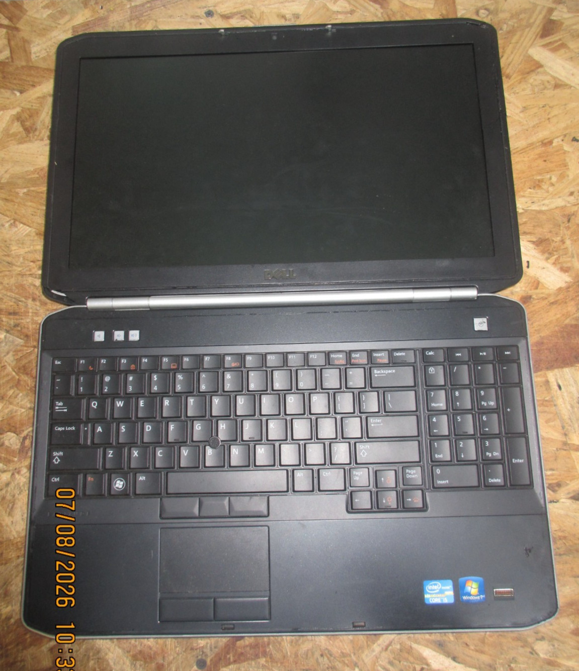 Dell Latitude E5520 Laptop i5-2ND @ 2.5GHz 4GB RAM | NO BATTERY, NO HDD, NO OS |