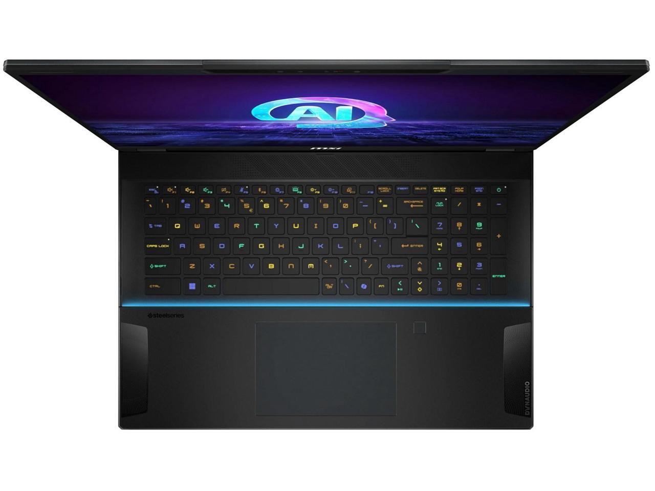 MSI Stealth 18 AI Studio Gaming Laptop Intel Core Ultra 9-185H NVIDIA GeForce