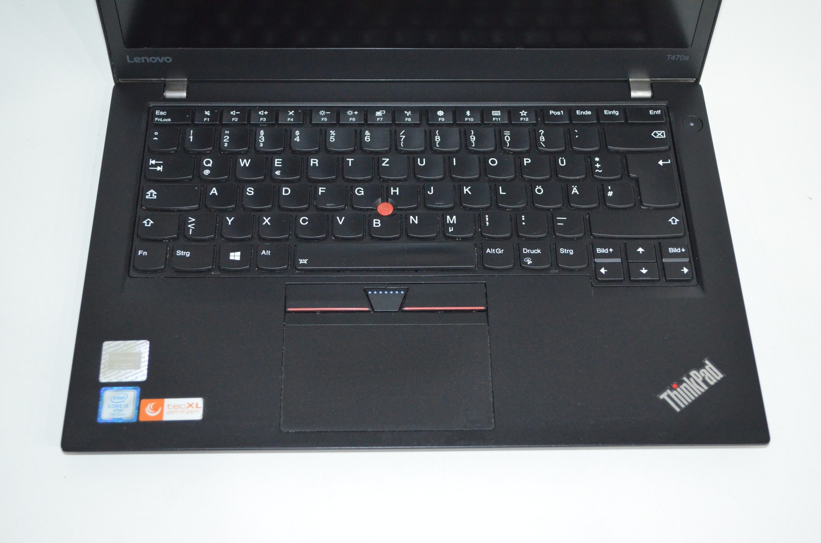 Lenovo ThinkPad T470s – Intel Core i5-7300U 2.60 GHz – 8GB RAM – No HDD
