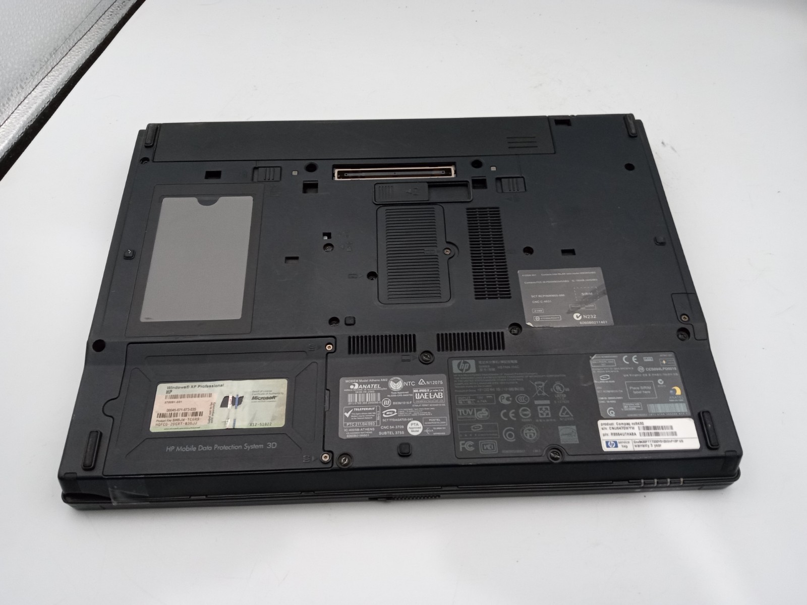 HP Compaq nc8430 15″ Laptop Intel Core 2 Duo 1.5GB RAM 60GB SSD Windows XP -RR