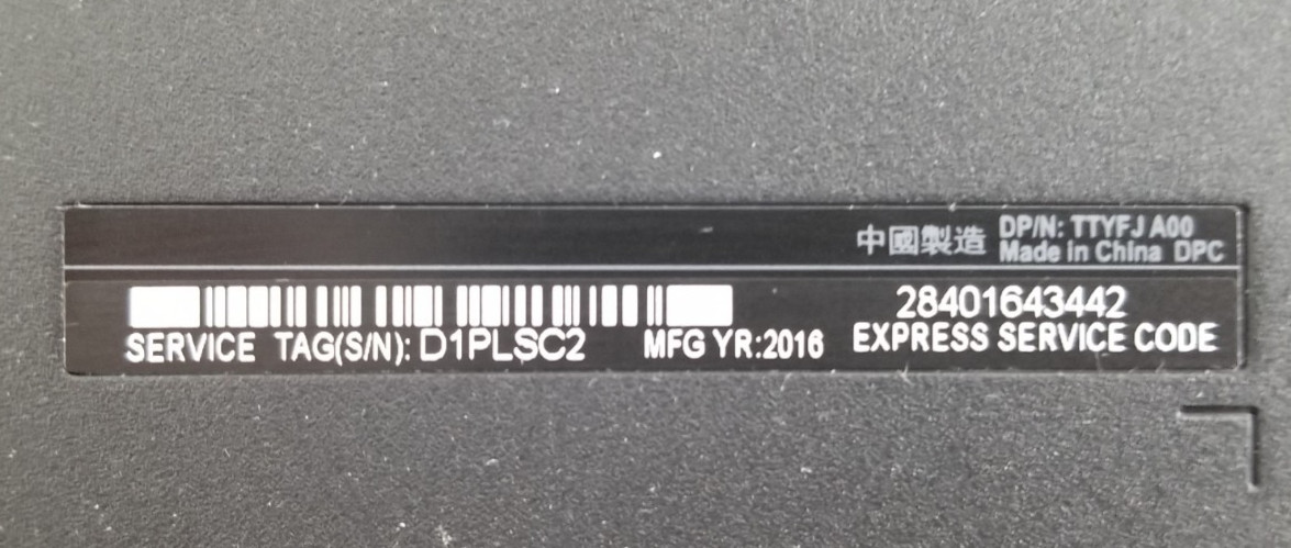 Dell Inspiron 15 5555, AMD E2-7110 , 4GB RAM, 1TB HDD, Win 10 GOLD *PLEASE READ