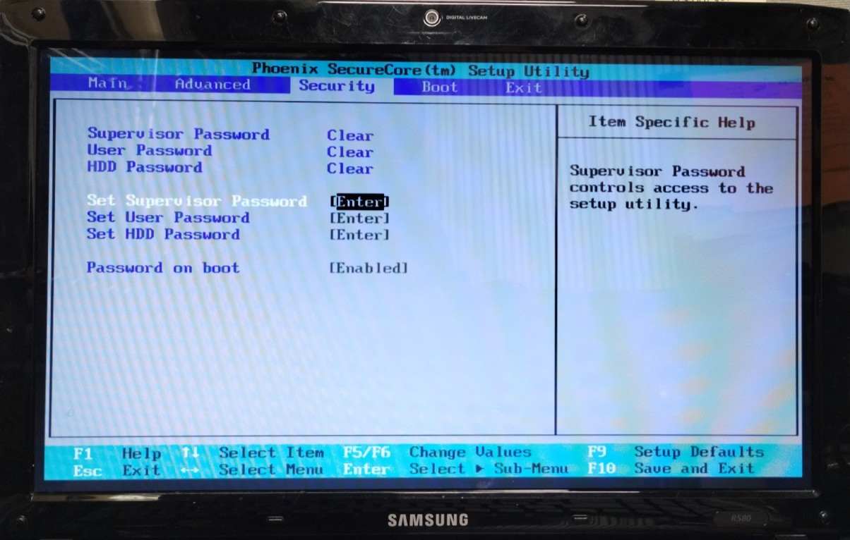 Samsung R580 15.6″ Laptop i5-1st Gen 2.53GHz NVIDIA 4GB RAM 500GB Win7HP H4064