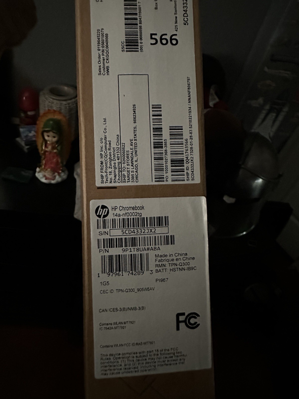 HP Chromebook 14″ Intel Processor N100 4GB RAM 64GB