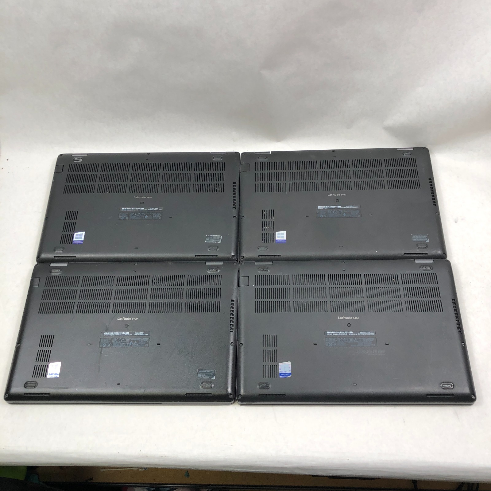 Lot of 8 Dell Latitude 5400 Laptop i5-8265U 1.6GHz 8GB NO SSD 14″ No OS Read