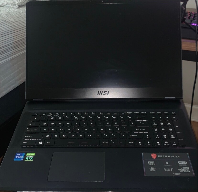 msi ge76 raider 3060