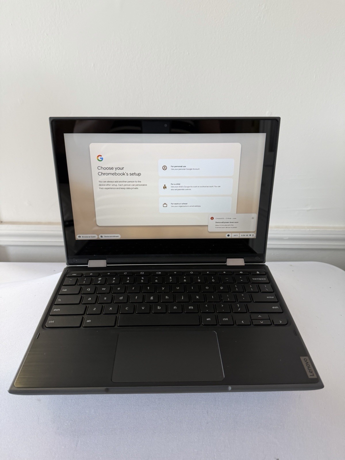 Lenovo Chromebook 300e Gen 2 Laptop – Good Screen – MediaTek – Read Des
