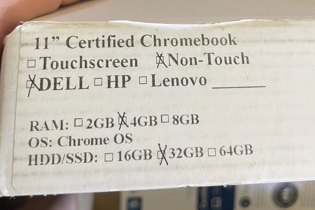 Dell Chromebook 3100 2-in-1 11.6″ N4020 @1.10GHz 4GB RAM 32GB eMMc *SEE PHOTOS*
