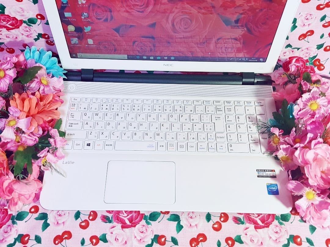 NEC Lavie Laptop Celeron 2957U 8GB RAM 256GB SSD Win 11 15.6 Webcam DVD WiFi