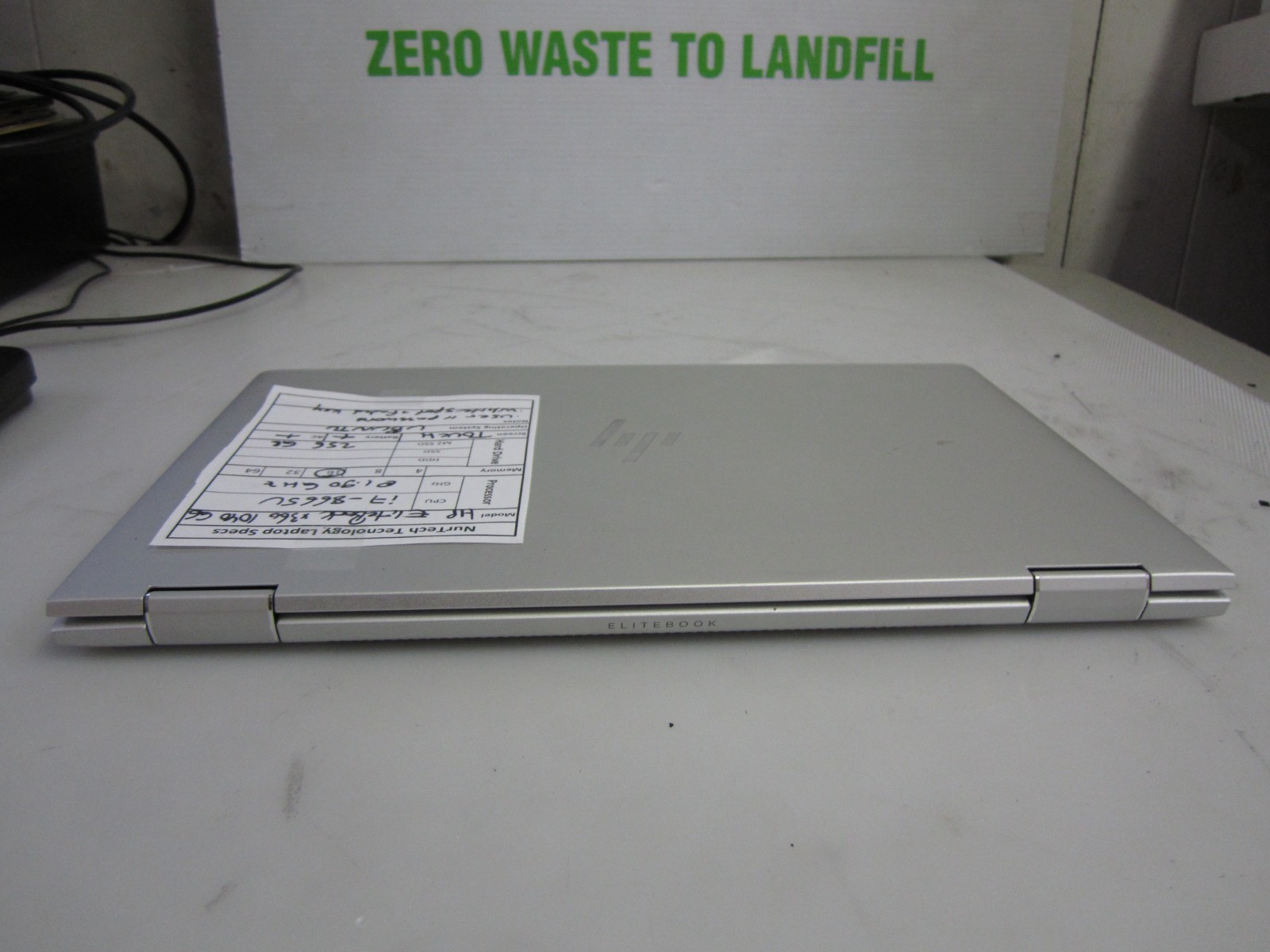HP EliteBook X360 1040 G6 i78665U 1.90GHZ 16GB 256GBM2SSD Laptop UBUNTU +AC READ