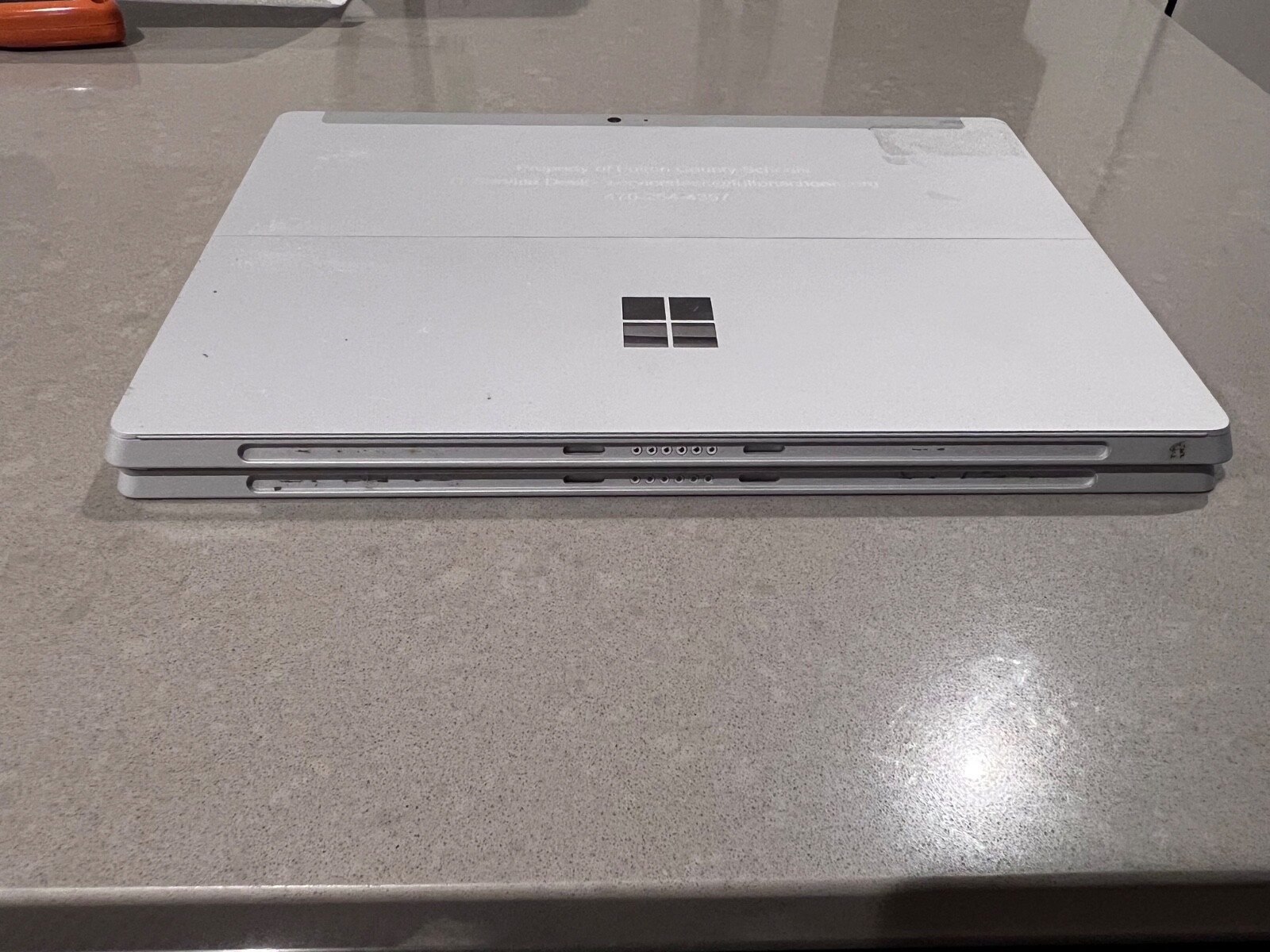 Lot of 2 As-is Microsoft Surface 3 1645 12″ Tablet Atom x7 Z8700 4GB 64GB – A2