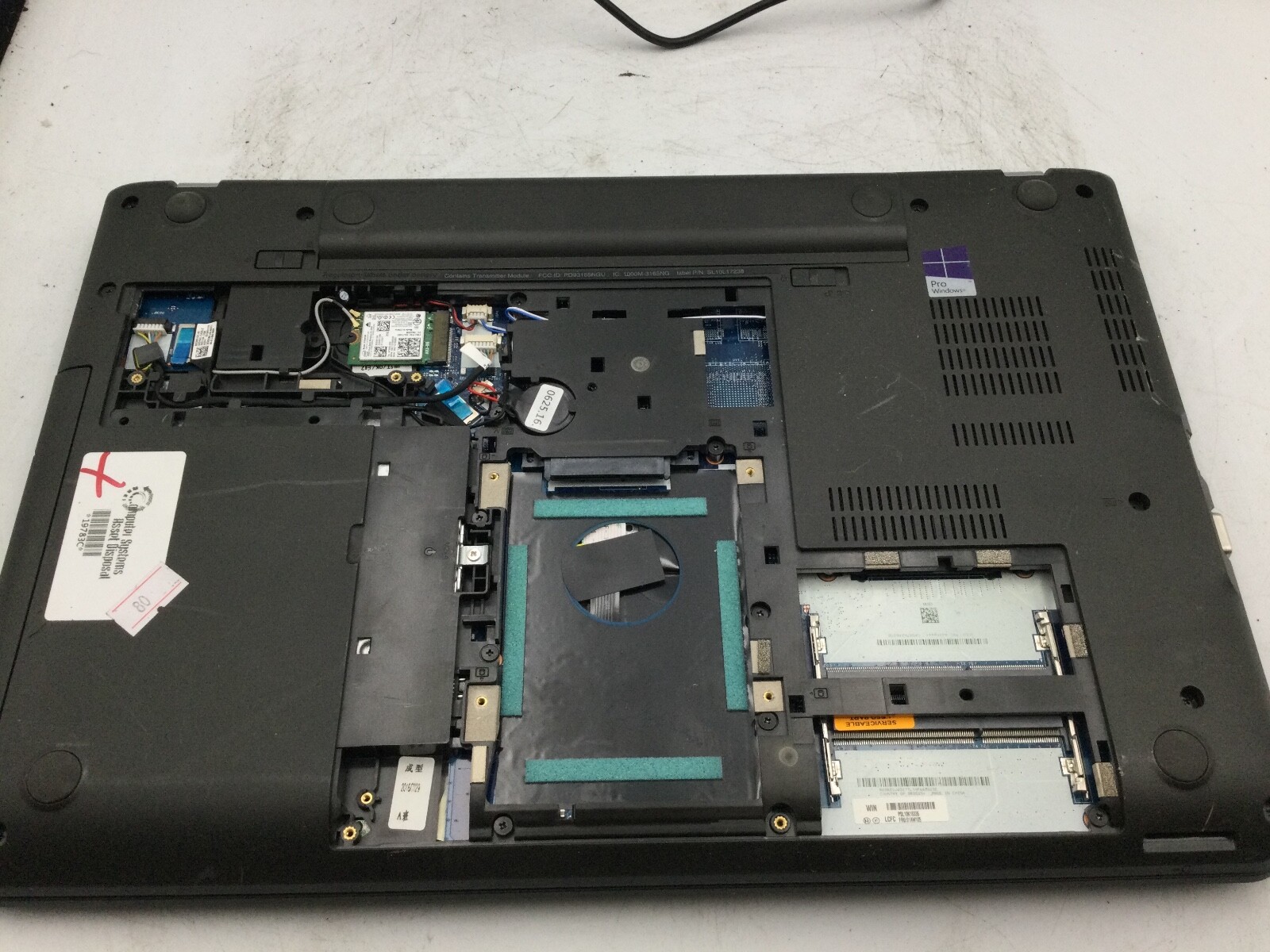 LENOVO THINKPAD E560 – FOR PARTS – INTEL CORE I5 – NO RAM – READ DESCRIPTION -BB
