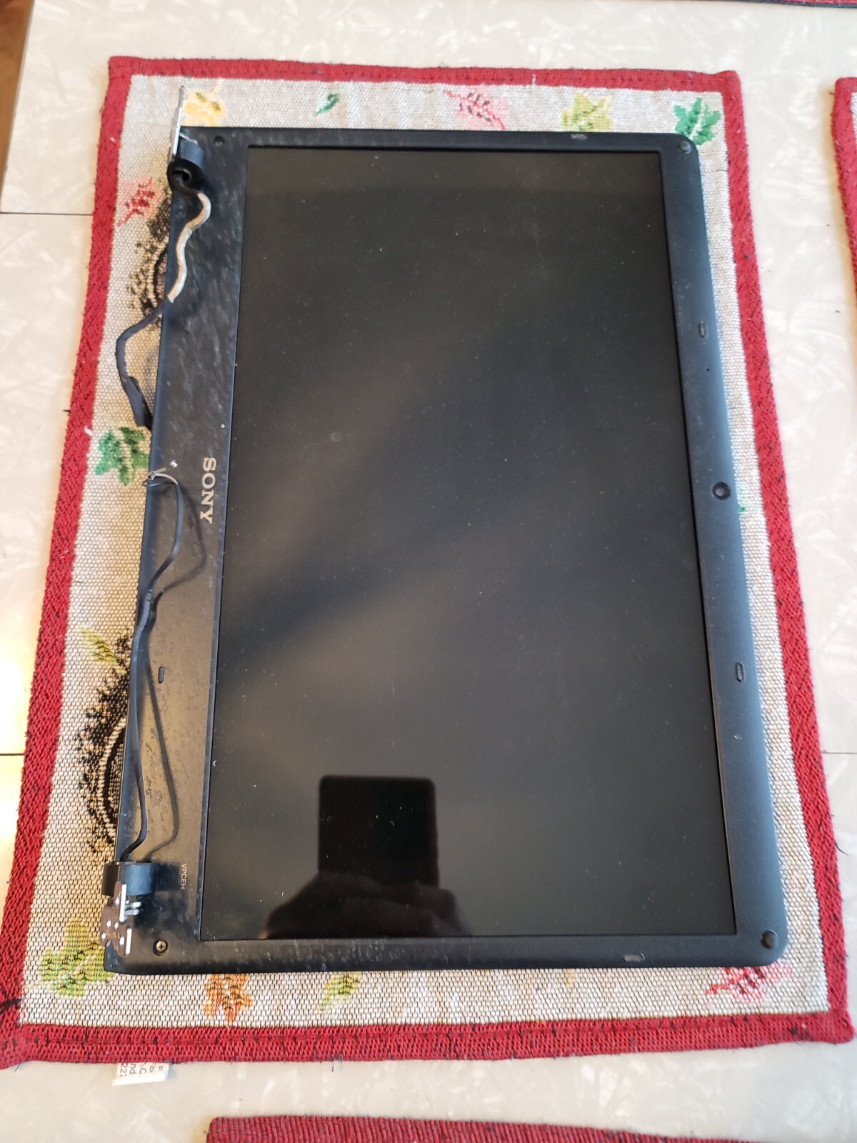 Sony vaio PCG-71913L, 15.6″, I3, SCREEN & WEB CAM ONLY *READ DESCRIPTION*
