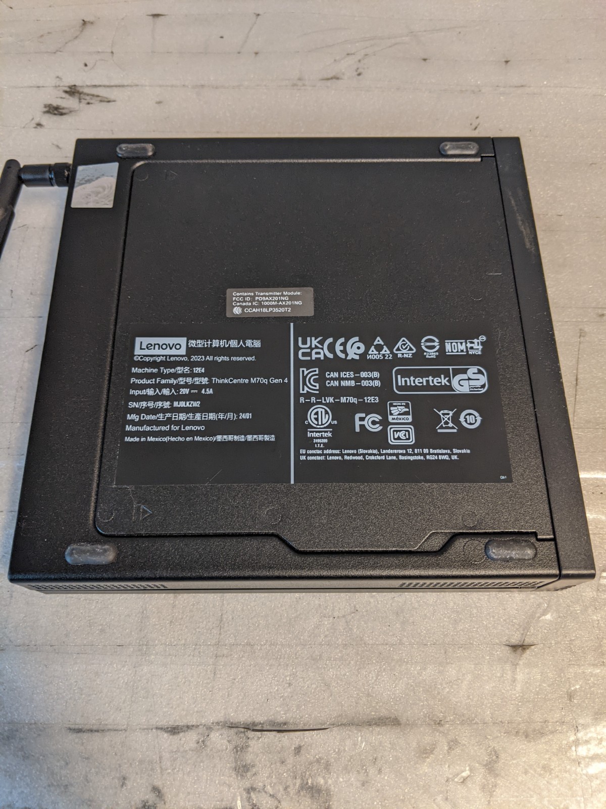 Lenovo Thinkcentre M70Q G4 Intel i5-13400T 16GB RAM 512GB SSD Win 11 Pro