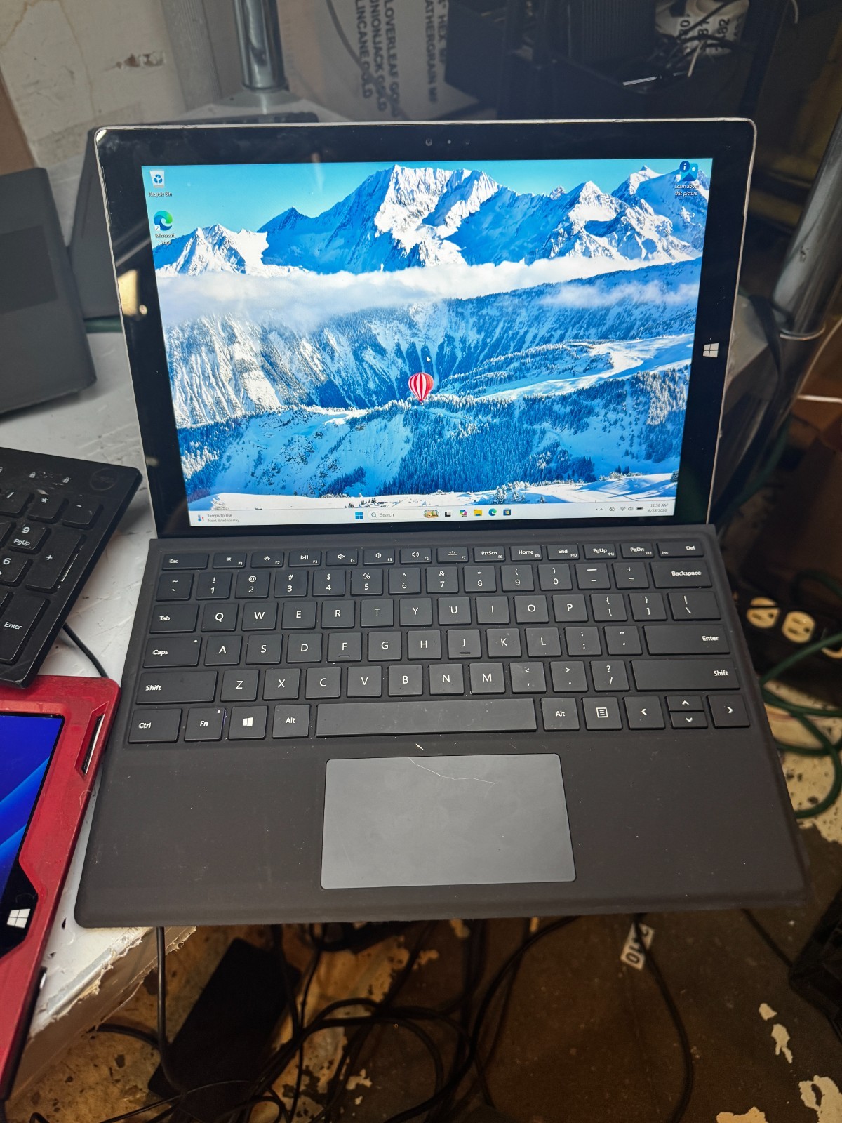 Microsoft Surface Pro 3 Core I5-4300U 4GB RAM 128GB SSD Laptop #6570