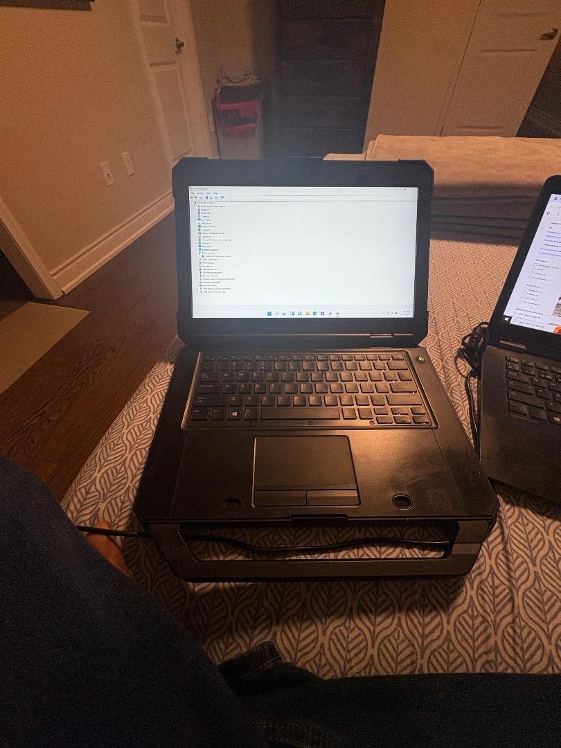 DELL RUGGED 5420 i7-8350U 8GB RAM 512 SSD Win 11 Backlight Touch Screen.