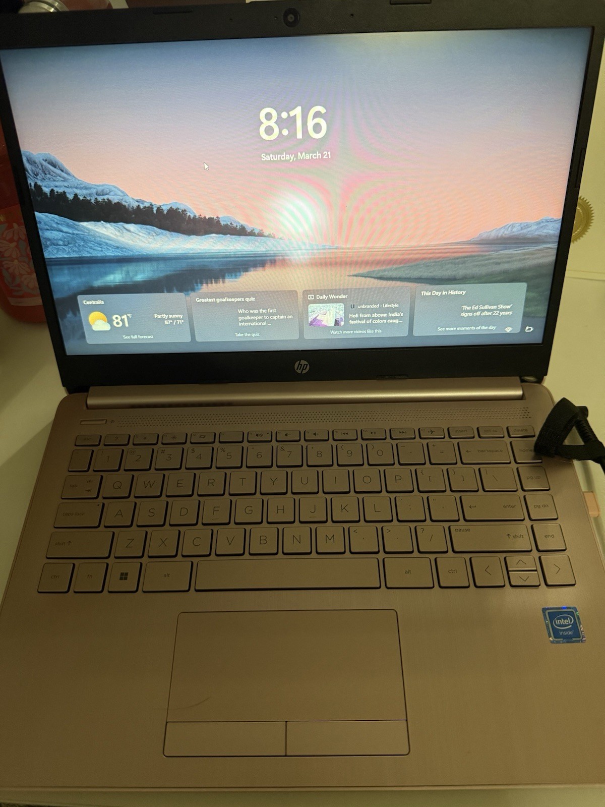 HP 14-cf2112wm 14″ (64GB eMMC, Intel Celeron N4120, 1.10GHz, 4GB RAM) Laptop…
