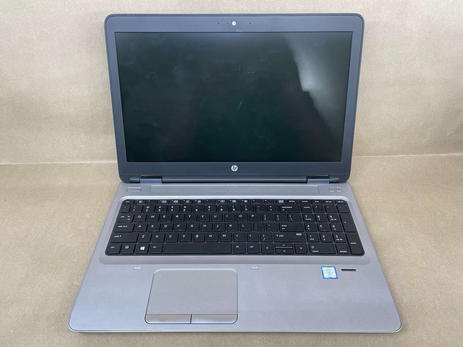 HP ProBook 650 G3 15.6″ i7-7820HQ@2.90GHz No RAM No HDD No OS *READ*