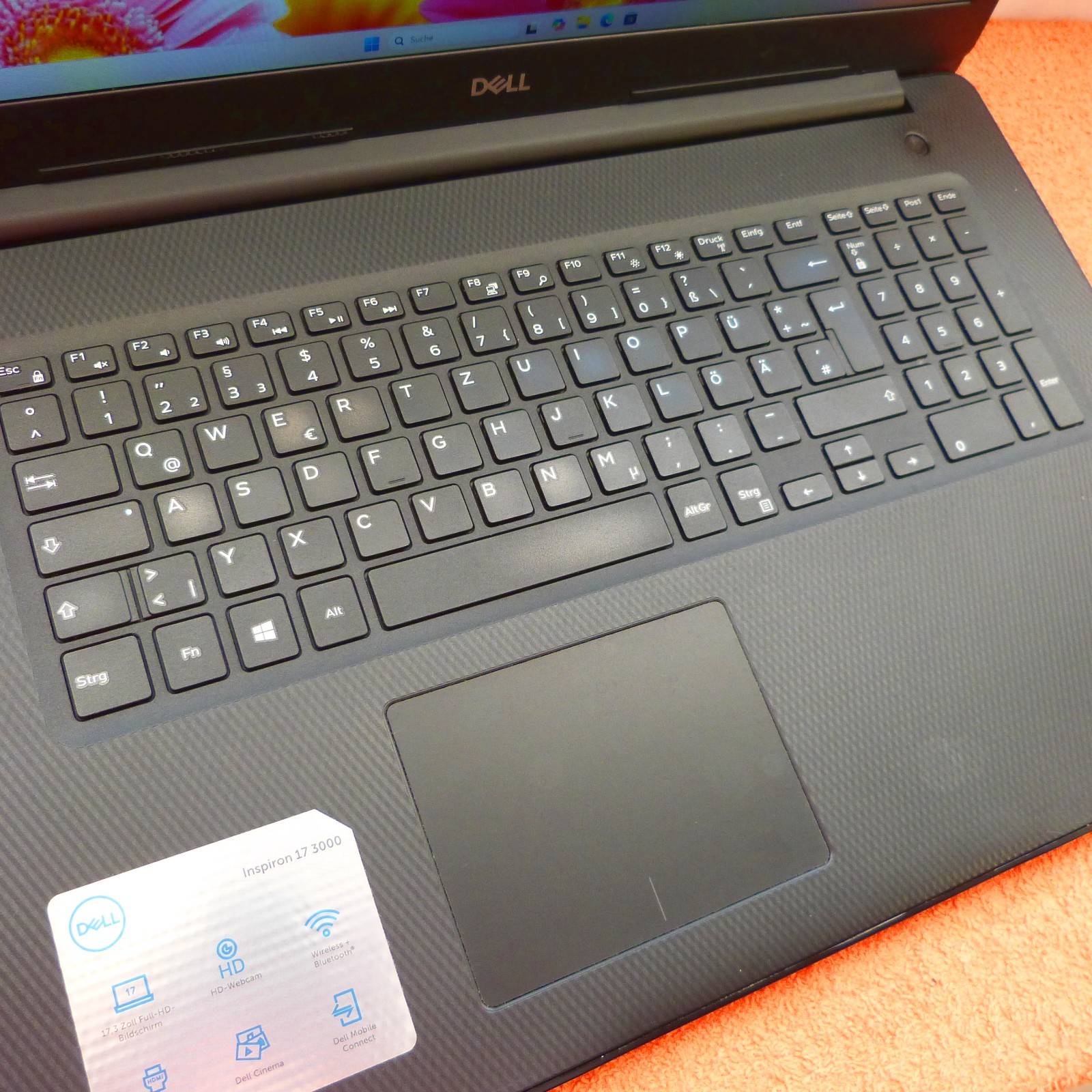 Dell 3793 Inspiron 17″ FULLHD CARBON LOOK l SSD Windows 11 l Intel 10 GEN