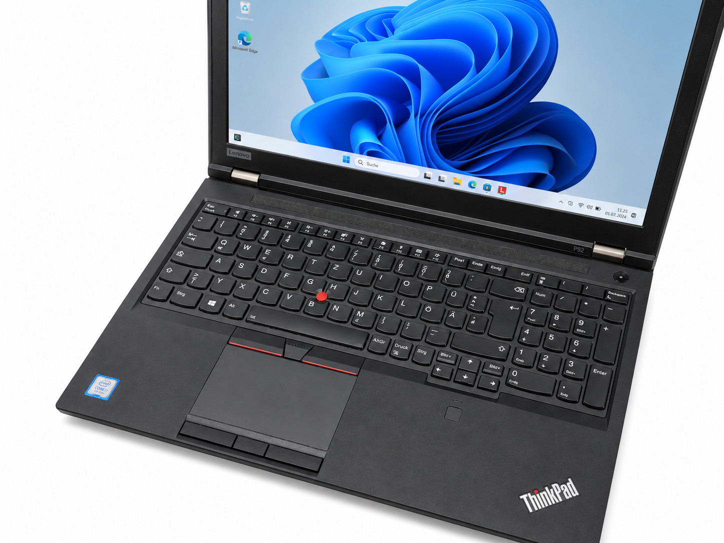 Lenovo ThinkPad P52 Workstation IntelCore i7-8th gen. NVIDIA 16GB RAM Windows 11